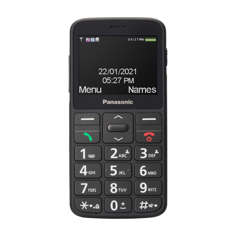 Мобільний телефон Panasonic KX-TU160 Black (KX-TU160EXB)